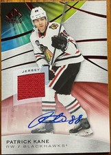 2019-20 SP Game Used Red Jersey Autographs RARE Patrick Kane #45