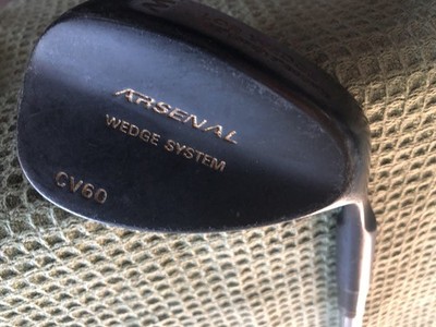 Austad's ARSENAL CV60, Black Drop Wedge, Apollo Spectre Steel Stiff, Vintage