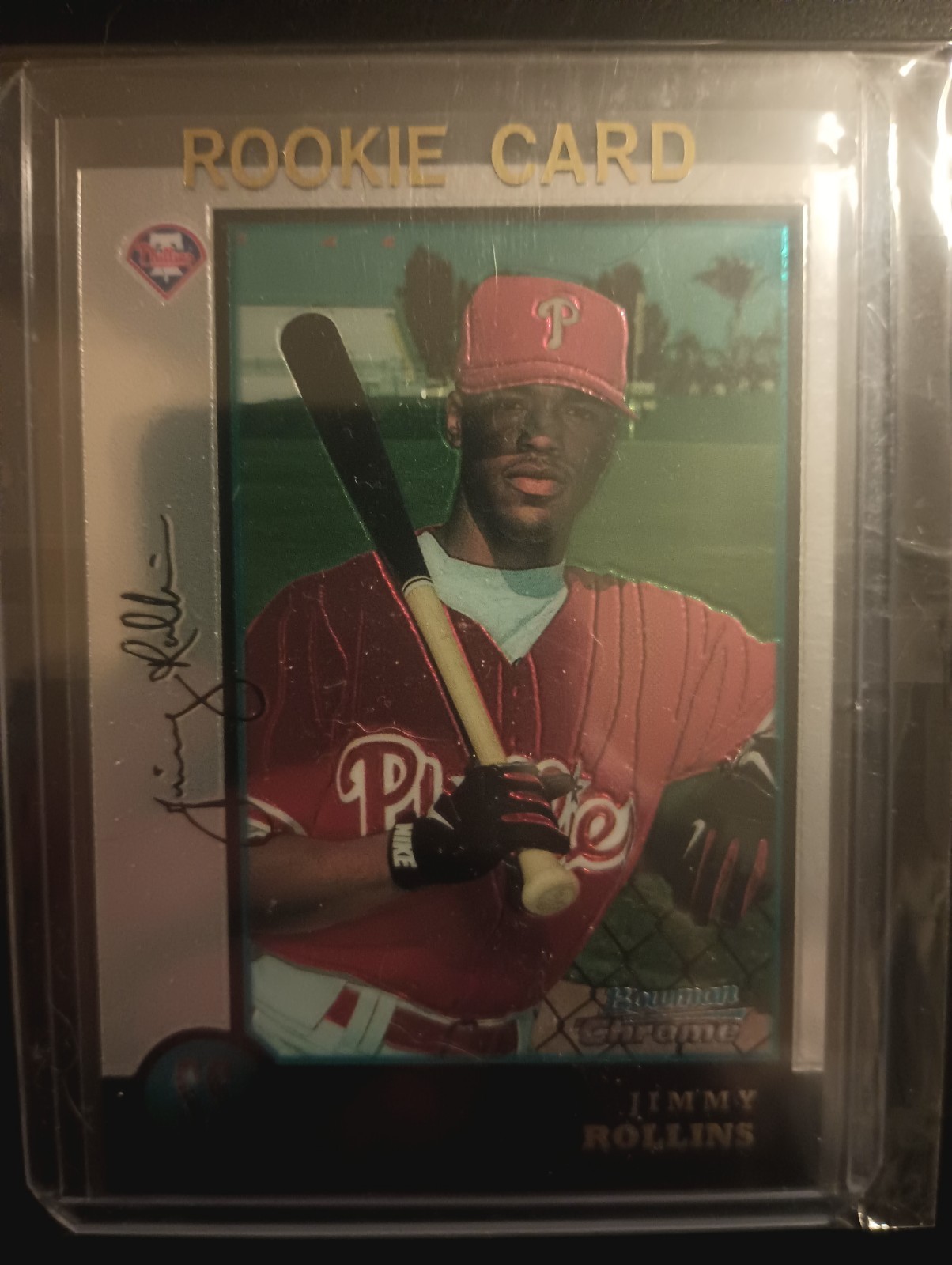 1998 Bowman Chrome - Jimmy Rollins #181 (RC)