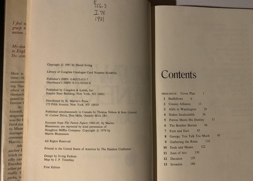 SIGNED The War Between the Generals: Inside the Allied High Command 1st Edition - Picture 4 of 6