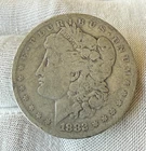 1882 O/S $1 MORGAN SILVER DOLLAR STRONG O OVER S ERROR