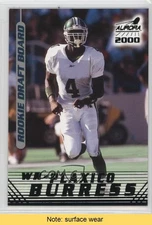 2000 Pacific Aurora Rookie Draft Board Plaxico Burress #16 RC READ 0e3