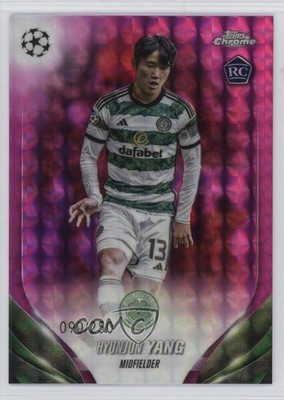 2023 Chrome UEFA Club Competitions /250 Hyun-Jun Yang Hyunjun #83 Rookie RC pe8