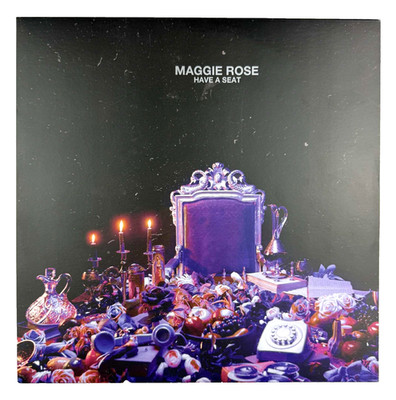 Maggie Rose Have a Seat Pink Marbled Vinyl LP Limited Edition Colored Record NM