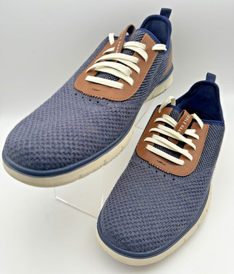 Cole Haan Generation ZEROGRAND Stitchlite Navy Blue Sneakers Mens Size 12 M