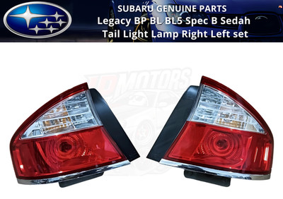 Subaru Genuine  Legacy BP BL BL5 Spec B Sedah Tail Light  Lamp Right Left set