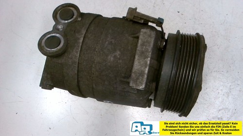 Kompressor Klimaanlage 1135324 Opel Vectra 1.8 Bj 2001 B 2688835