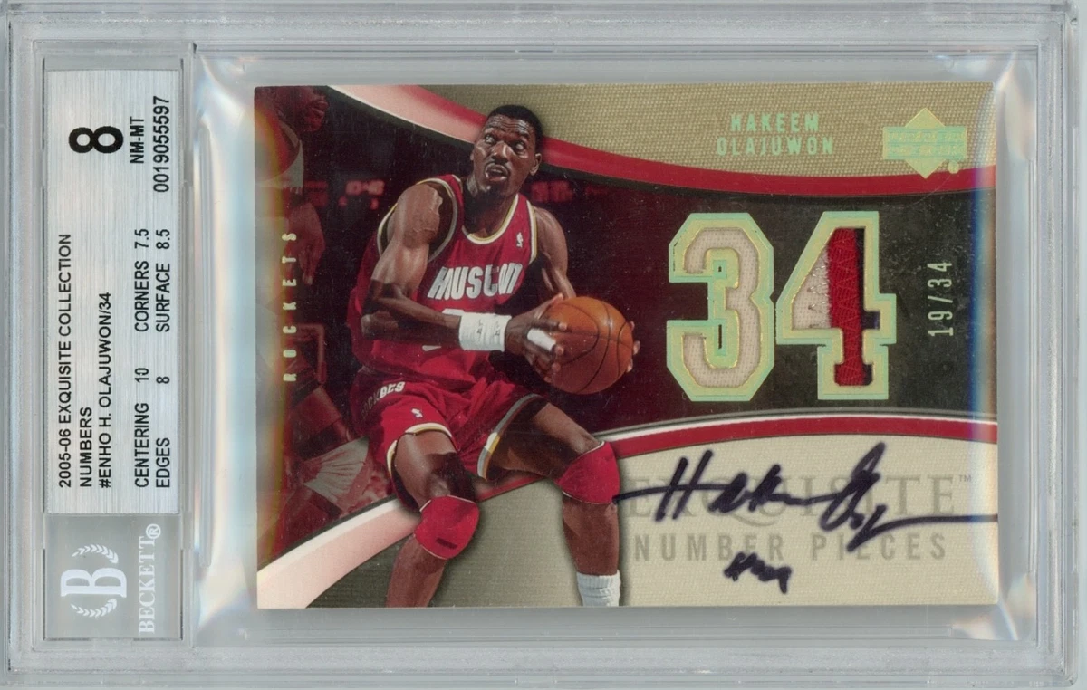 Las mejores ofertas en Upper Deck Hakeem Olajuwon Baloncesto con