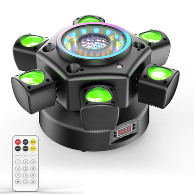 150W 6 Arme Bühnenlicht LED Moving Head Beam Licht Laser DJ Disco Party Club DHL