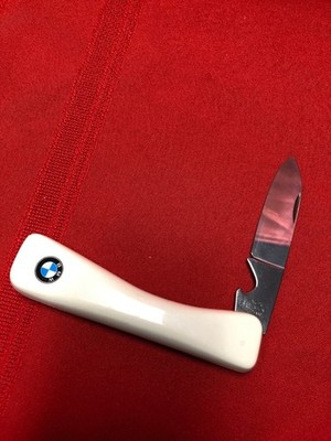 BMW POCKET Folding KNIFE INOX Solinger Germany 3  Blade MINT