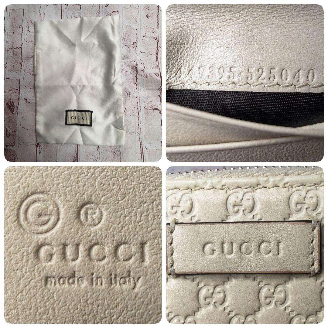Gucci Bifold Wallet Leather Beige Authentic G0107908 thumbnail 19