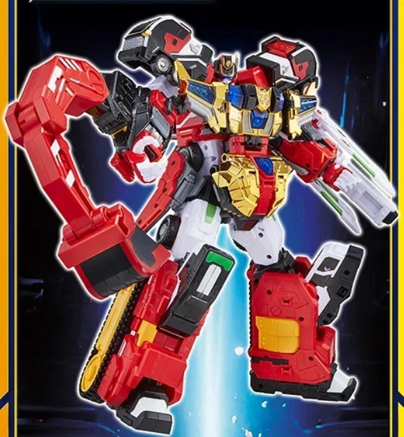 Metal Cardbot S Flame Nova Transforming Fire Car Rescue Robot Korea - Image 2 of 4