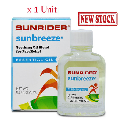 Sunbreeze beruhigendes Öl Schmerzlinderung Muskelschmerzen 0,17 flüssige Unze...