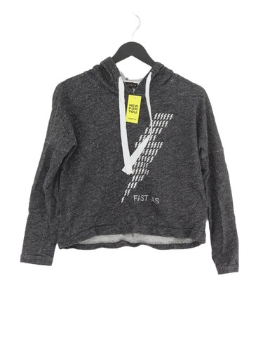 Oasis Women's Hoodie XS Grey Viscose with Elastane Pullover
