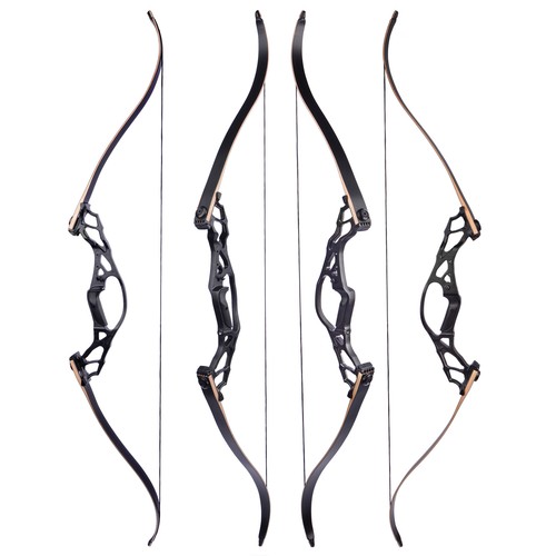 62'' Archery Recurve Bow 30-60lbs Takedown Aluminum Riser Bow Hunting Target - Picture 2 of 12