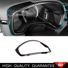 For Honda CRV CR-V 2017-2021 Carbon Fiber Speedometer Panel Frame Cover Trim 1*