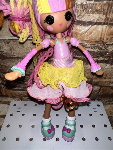 Lalaloopsy Girls Crazy Hair Doll SCOOPS WAFFLE CONE 9” - Picture 3 of 8
