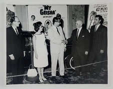 1960s My Geisha Tennessee Theatre Nashville Movie Lobby Display Vintage Photo