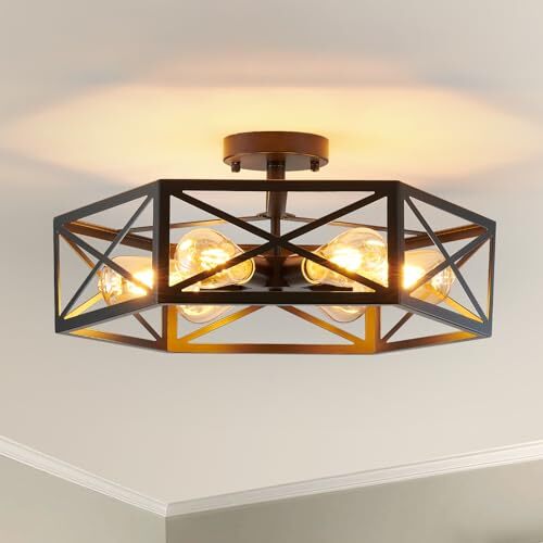 1161810☆ WINSHEN 6-Lights Pendant Light Fixtures Ceiling, Modern