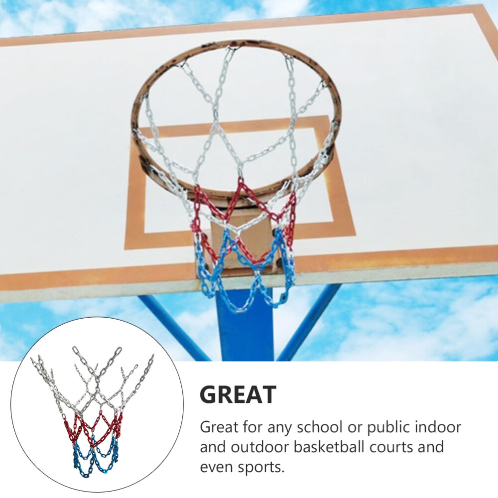 Steel Basketball Net Basketball Net Outdoor Metal Basketball Nets eBay