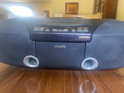 Philips AZ2035 CD Radio Cassette Player Digital Tuner Bass Reflex