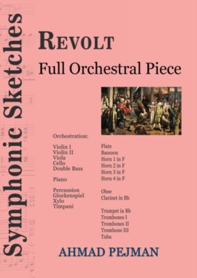 Pejman - Revolt  Full Orchestral Piece - New paperback or softback - X555z