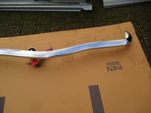 Opel Ascona A Stoßstange Chrom vorne bumper pare chocs avant paraurti anteriore - Picture 16 of 22