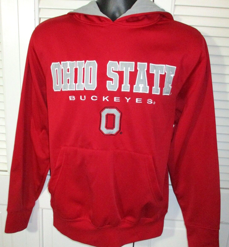 THE Ohio State University Pullover Hoodie By Colosseum~Men's M~Stitched~Red~EUC! - Picture 2 of 8