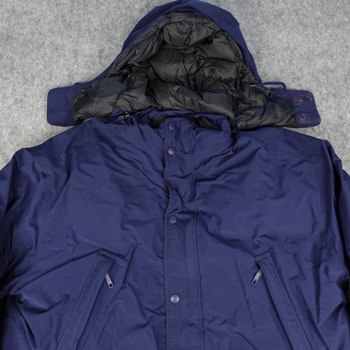 Vintage Eddie Bauer Jacket Mens XL Blue Goose Down Puffer Vintage Eddie Bauer Jacket Mens XL Blue Goose Down Puffer