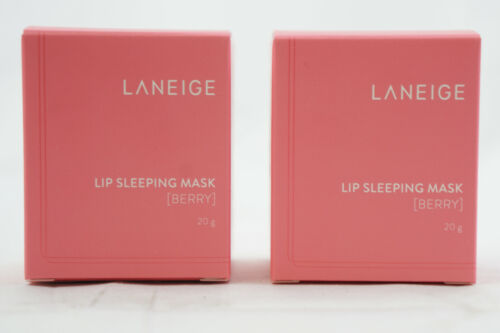 (2 Pack) Genuine LANEIGE Lip Sleeping Mask Berry 20g Lip Care Moisture Treatment