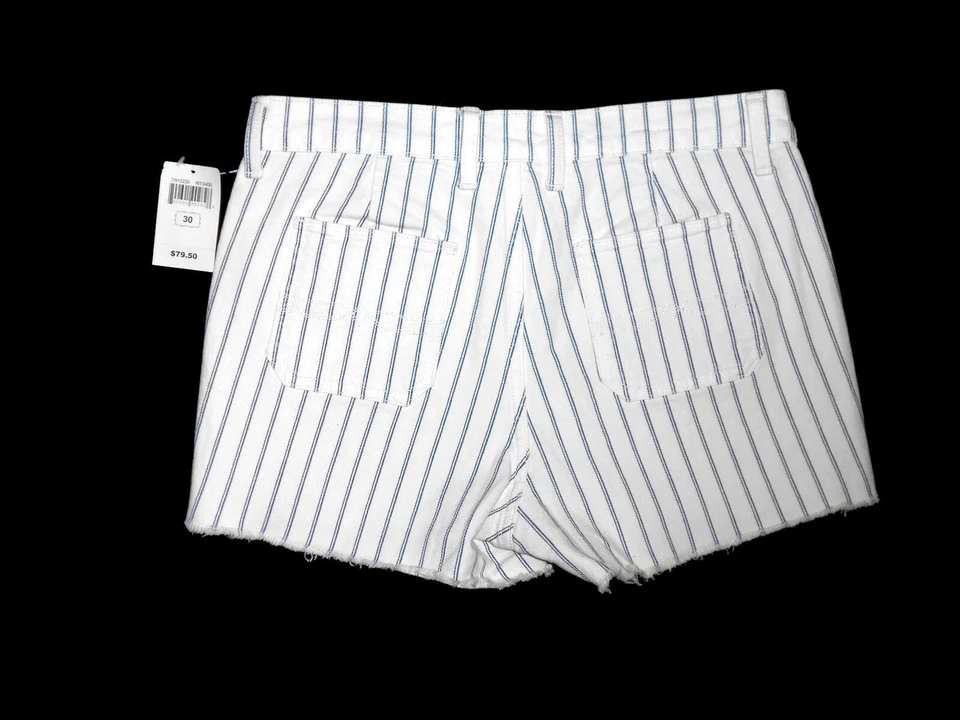 Lucky Brand Lawton cut off Shorts - size 10 / 30 - Lawton stripe Denim - Image 4 of 4