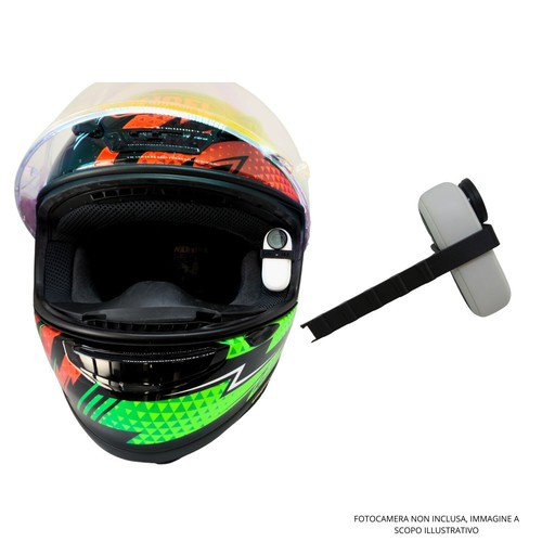 Supporto Insta Go2 Go 2 Casco Interno Integrale per Strada Pista Moto Kart Auto - Zdjęcie 3 z 11