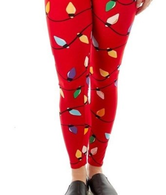 christmas light leggings