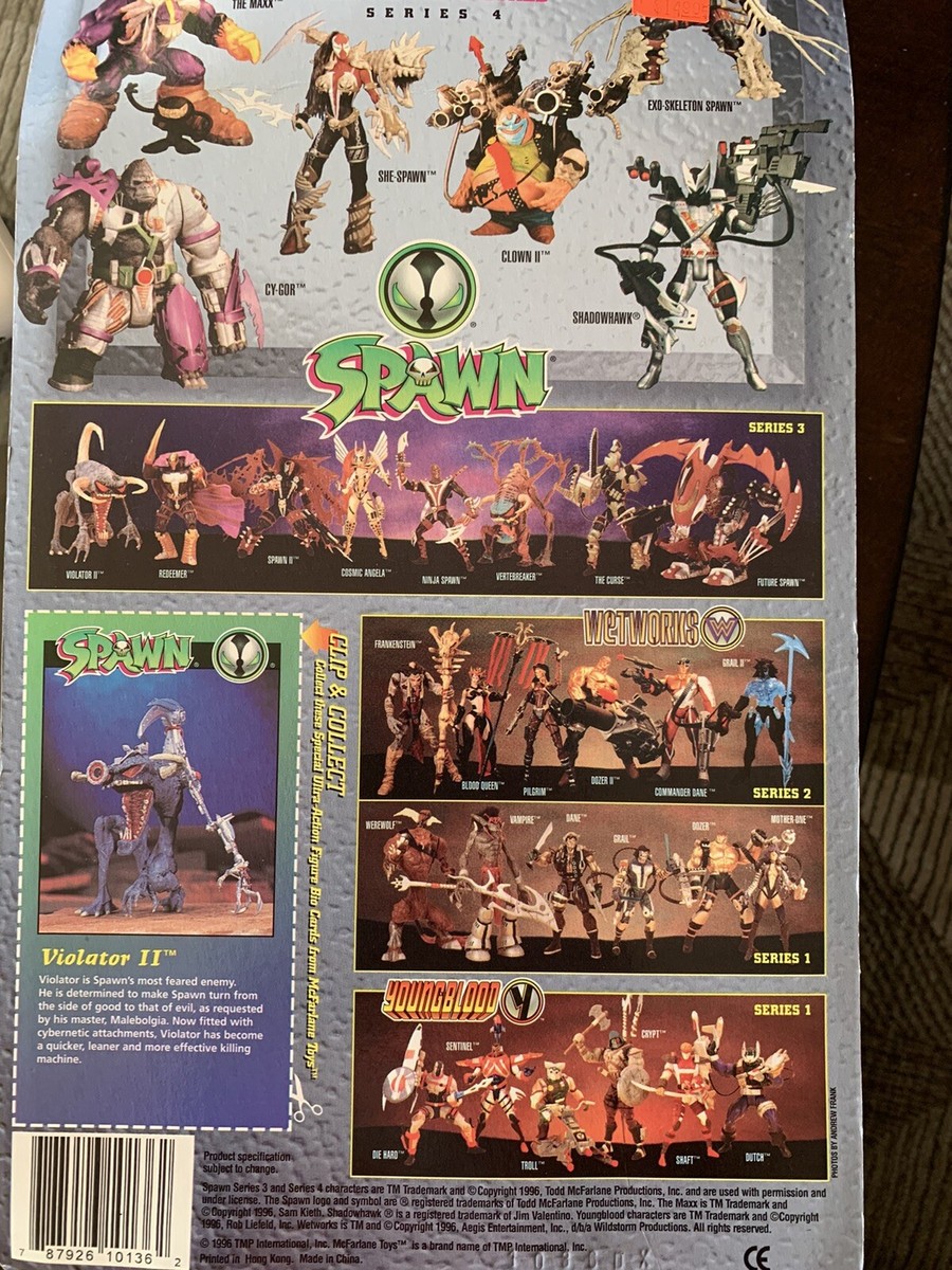 1996 McFarlane Toys Deluxe Edition Spawn Violator II Ultra
