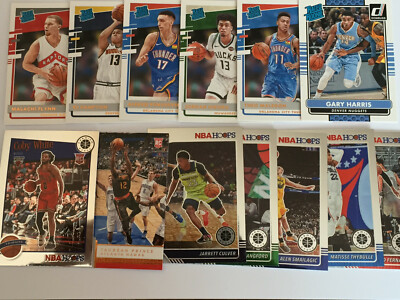 NBA rookie lot Coby White, Jordan Nwora, Gary Harris, Matisse Thybulle
