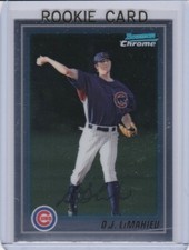 D.J. LeMAHIEU ROOKIE CARD 2010 Bowman Chrome $$ RC Baseball Cubs DJ YANKEES!