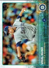 2015 Topps Update #US306 Vidal Nuno Seattle Mariners