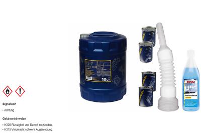 10L MANNOL TS-7 UHPD Blue 10W-40 API CJ-4 Motoröl synthetisch  Additiv Schlauch