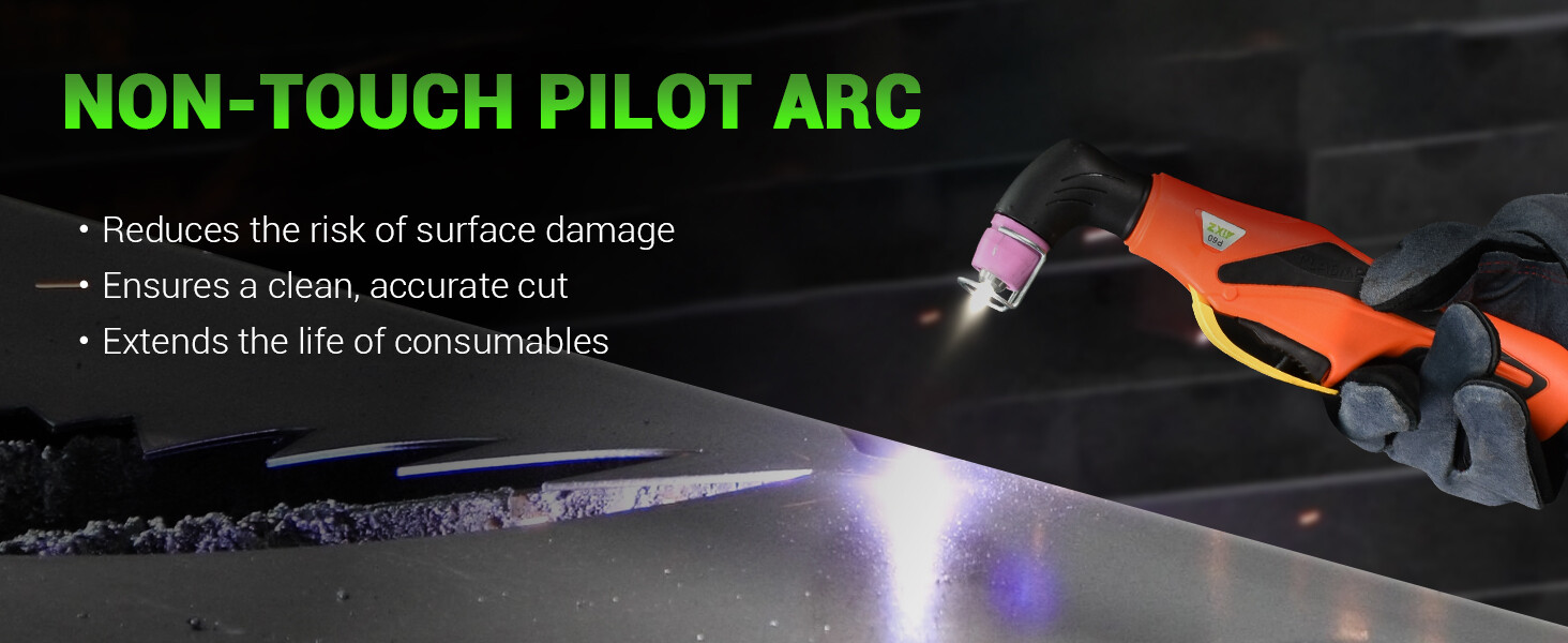 Bulit-in Air Pressure Regulator Cutter,50A 110V 220V Clean Cut 8mm 0.32‘ AIXZ