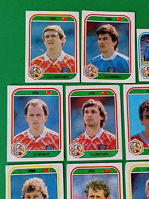 1990 Navarrete Italy FIFA WORLD CUP - USSR SOCCER TEAM Full Cromo