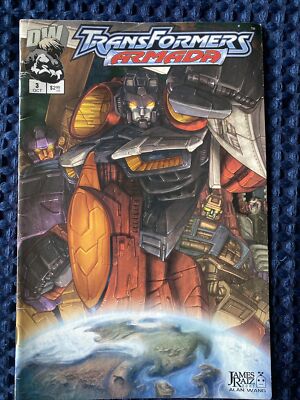 TRANSFORMERS: ARMADA #3 - REGULAR COVER - DREAMWAVE COMICS 2002