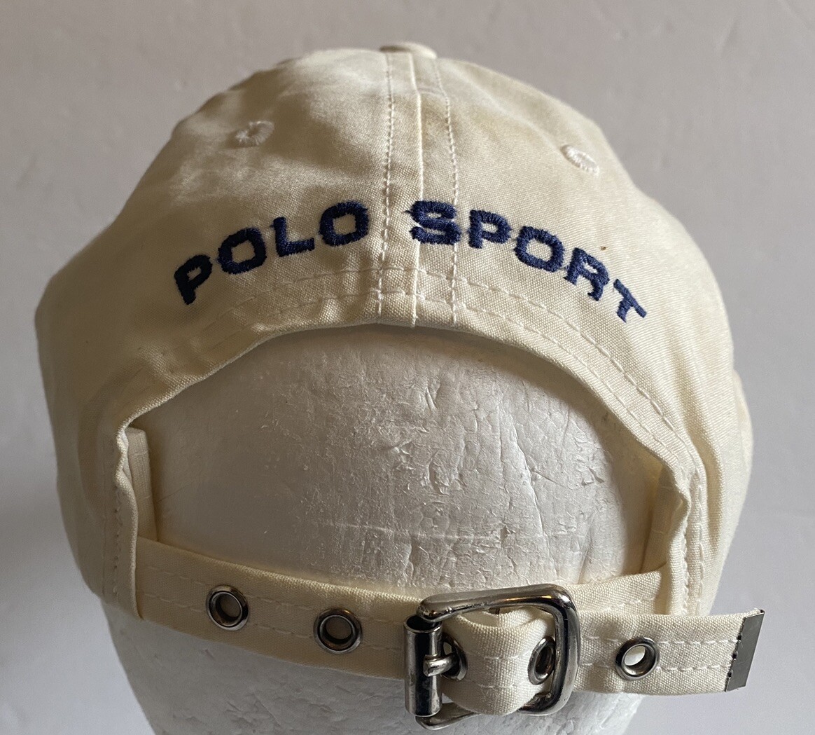 POLO SPORT ヴィンテージ キャップ BE レディース] 1990s ヴィンテージ POLO SPORT ポロスポーツ