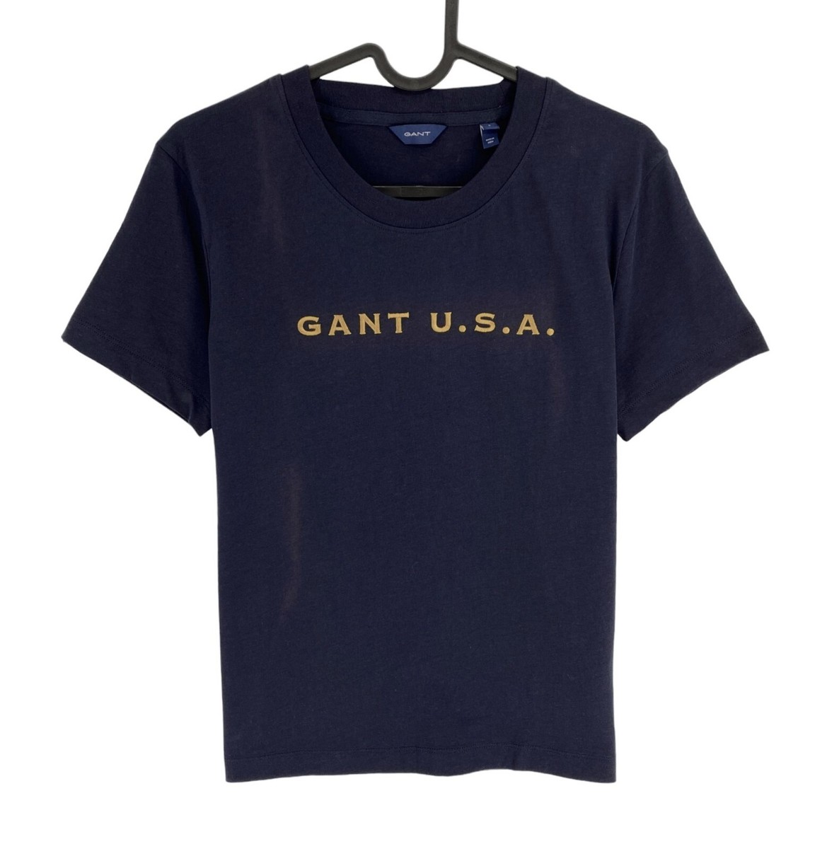 Camiseta Gant El Corte Ingles GANT Mujer Azul Marino Logo Cuello
