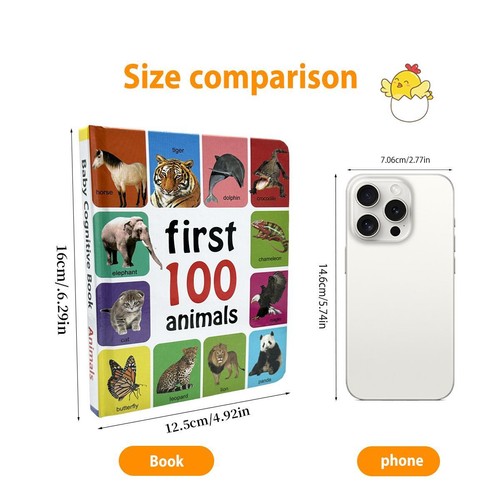 0-2 Years English Cognitive Encyclopedia – Early Learning Book Gift for Toddlers - Imagen 6 de 18