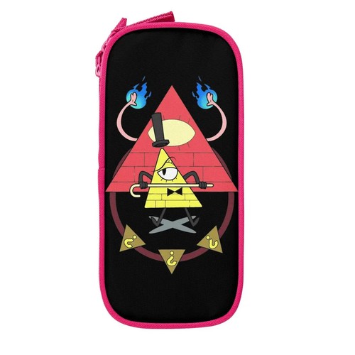 Astuccio portamatite Bill Cipher Gravitys Falls merch astuccio portamatite cancelleria trucco sacchetti - Foto 9 di 18