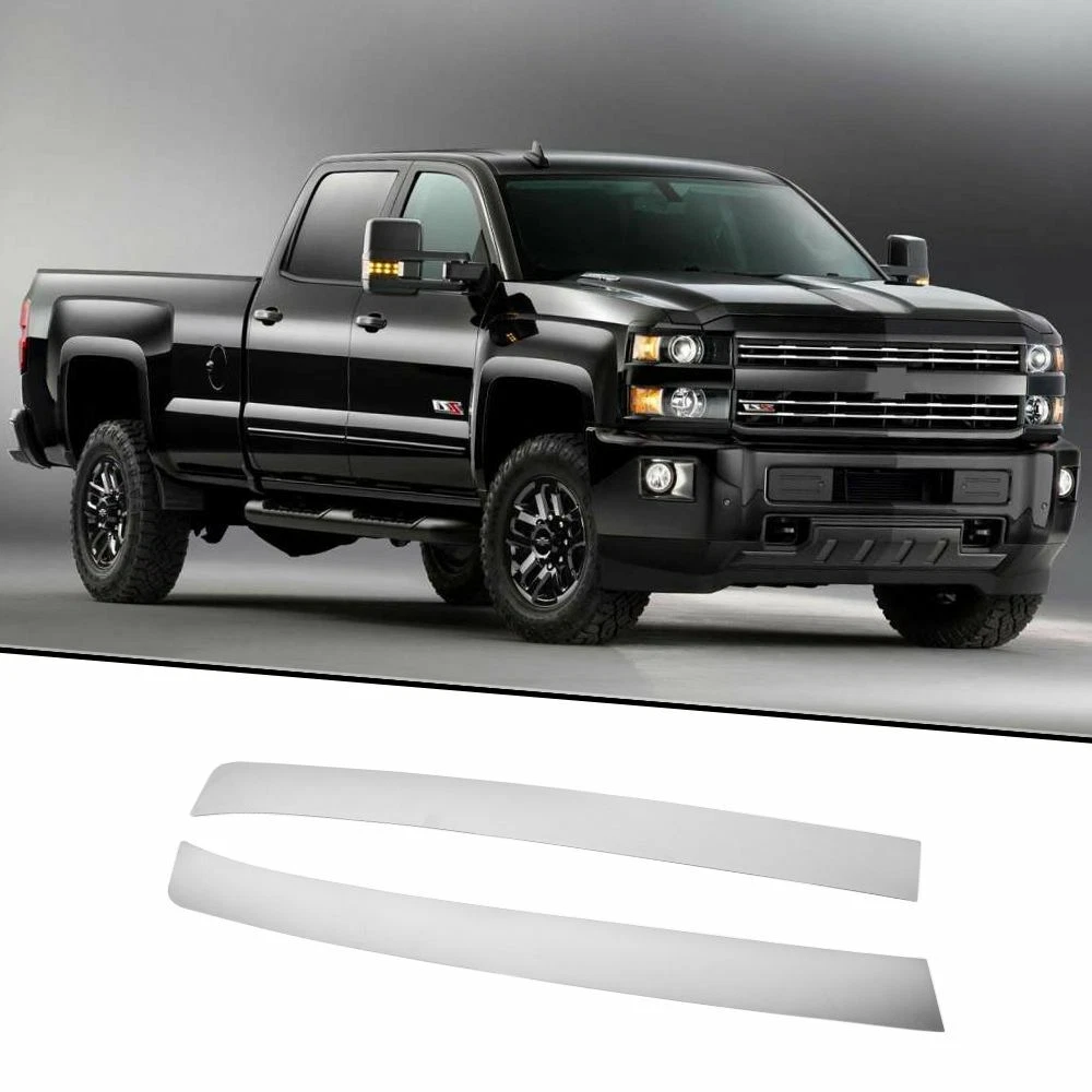 Front Bumper Cover Trim For 14-18 Chevy Silverado/GMC Sierra Chrome |