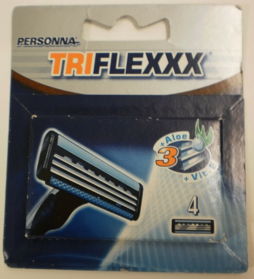 20 PS Tri-Flexxx Rasierklingen , passen auf Gillette Sensor Excel , ohne OVP - Bild 2 von 4