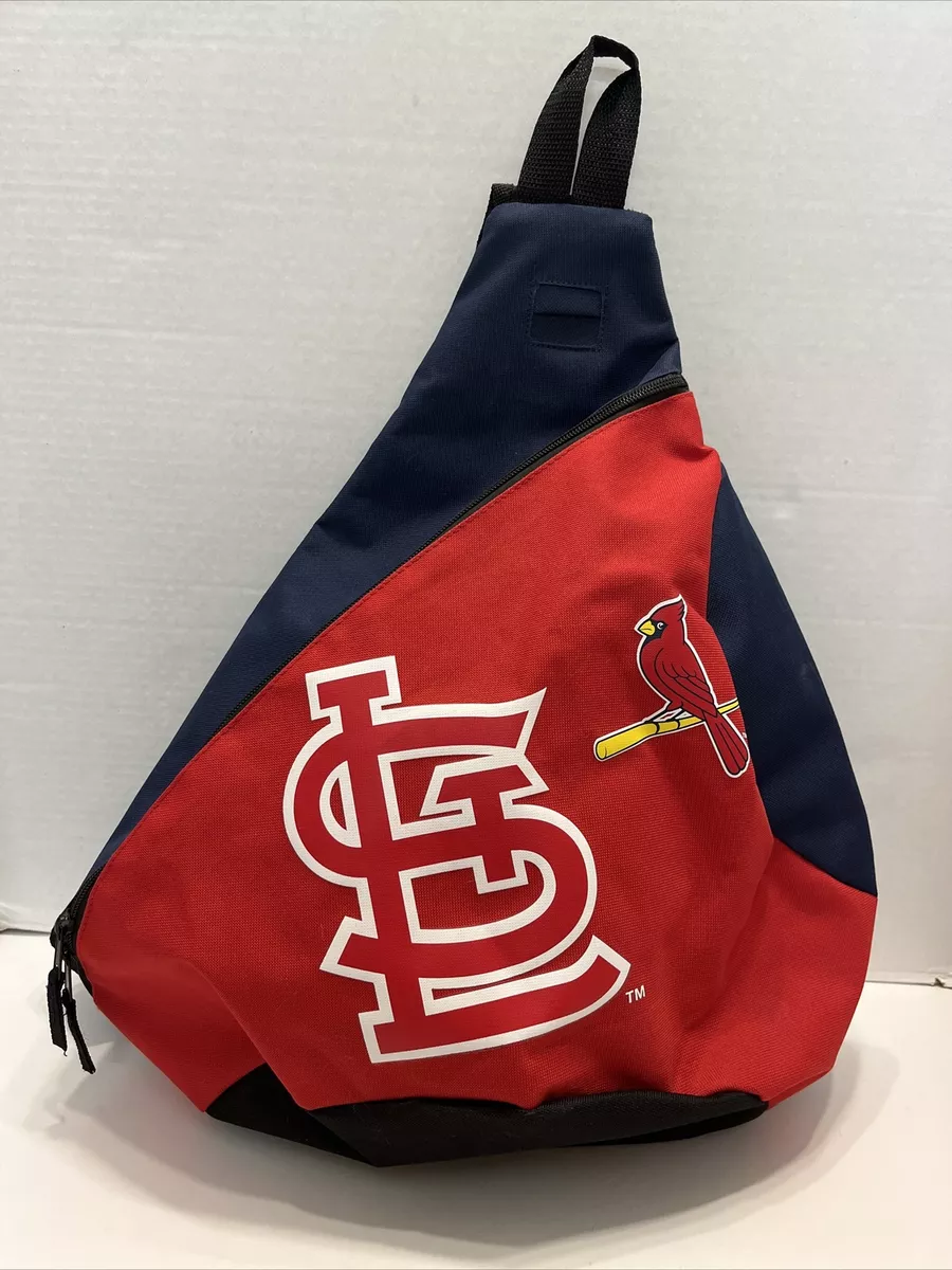 St Louis Cardinals MLB Birds Logo Sling Bag Backpack School Concept One New