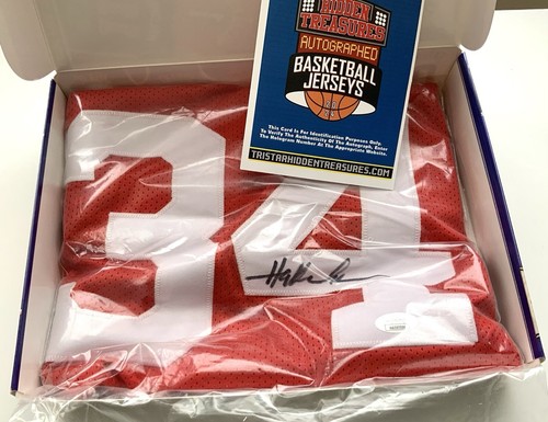 hakeem olajuwon Signed Tristar Jersey