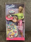 2001 Barbie Kennel Care Gift Set Real Pet Dog Sounds Mattel 53449 NEW IN BOX